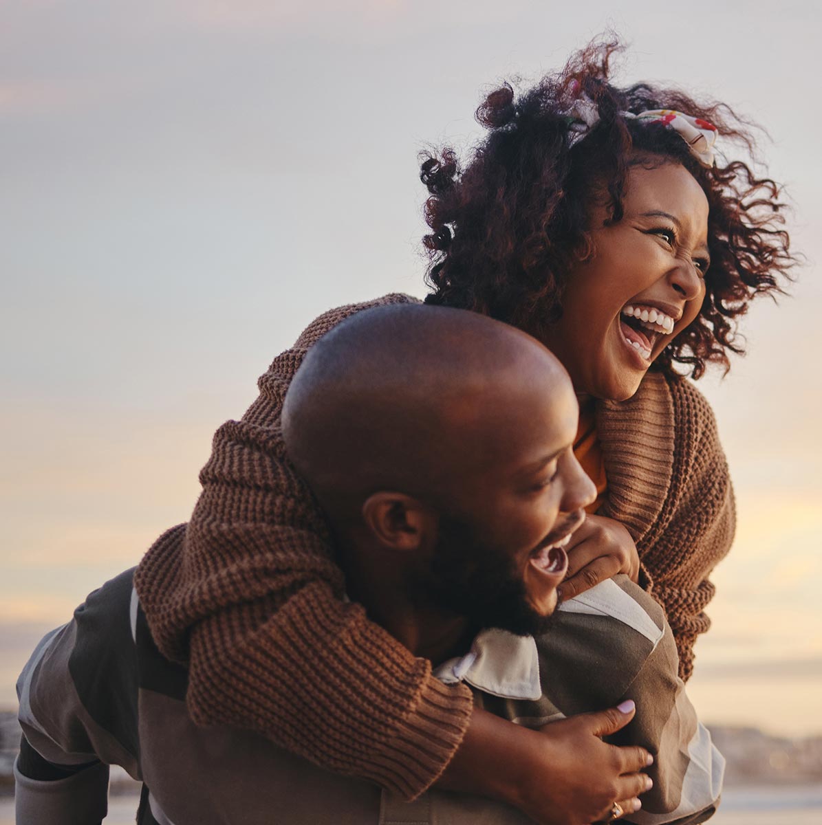 Couple Embracing