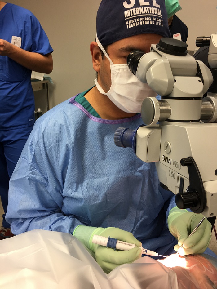 Dr. Cruz is one of the FIRST surgeons in the US to perform NEWLY approved surgery for glaucoma using Allegan XEN gel stent!