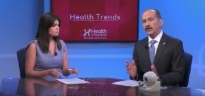 Dr. Richard Simon Being Interviewed On Health Trends TV Show