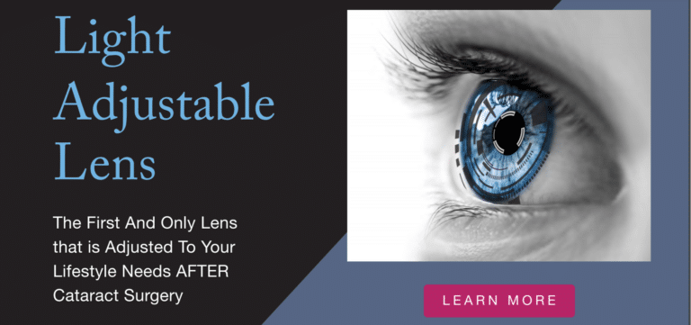 RxSight™ Light Adjustable Lens Now Available at The Center for Excellence in Eye Care